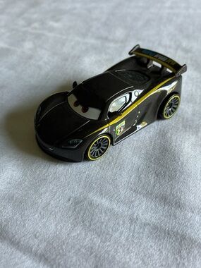 Disney Die-Cast Black & Yellow Race Car Toy - Kids Toys